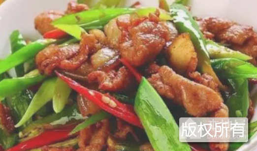农家生炒肉