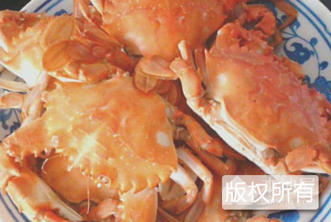 清煮花蟹