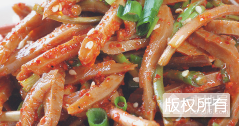麻辣肚丝