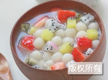 鲜果馅汤圆