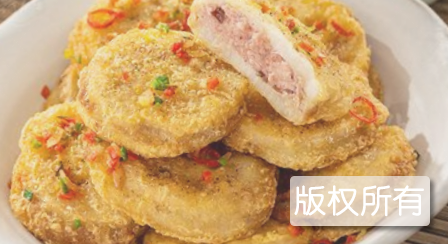 酿馅藕夹
