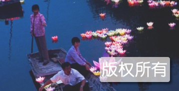 团风七月十五放河灯