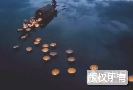 茈碧湖海灯会