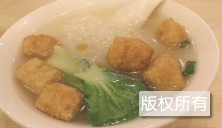 油豆腐线粉汤