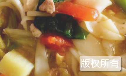 什锦烩面