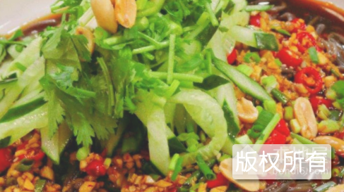 酸辣蕨根粉