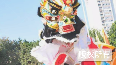 坂田永胜堂麒麟舞