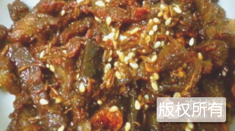 乌羊肉干