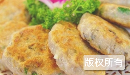 香煎鱼饼