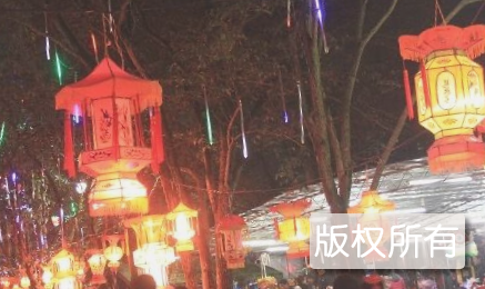 阳朔赏牌灯