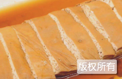 五香卤豆干