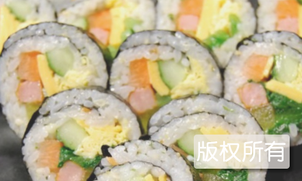 紫菜火腿卷