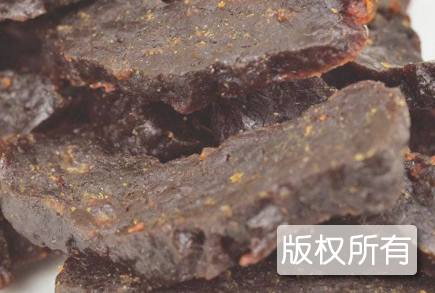 白渡牛肉干