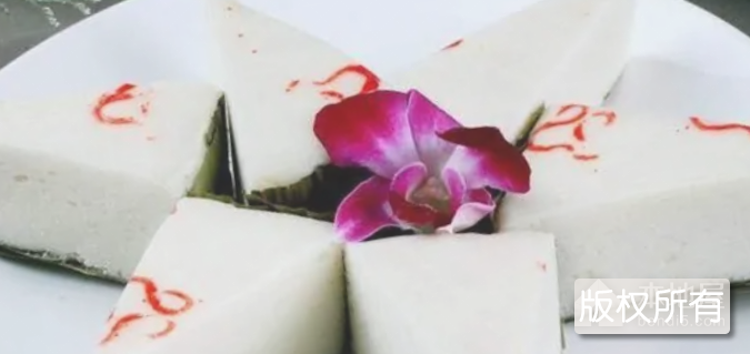 开花白糕