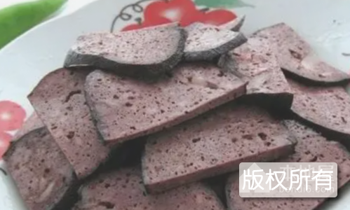 腊血豆腐