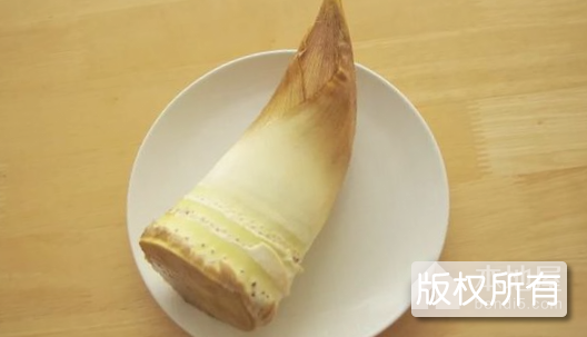 竹笋圆切片