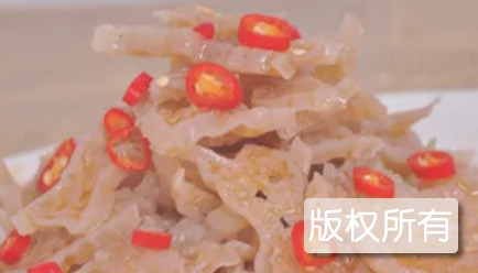 脆皮素蹄筋