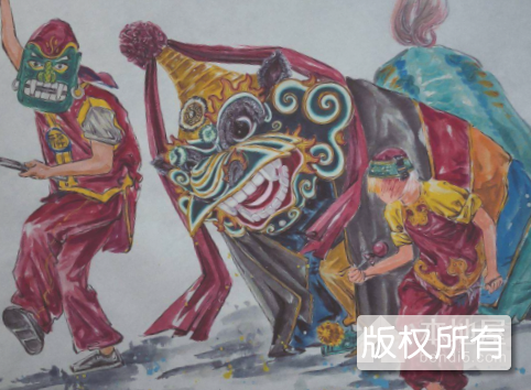 上英独角麒麟
