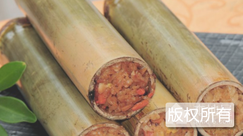 竹筒饭