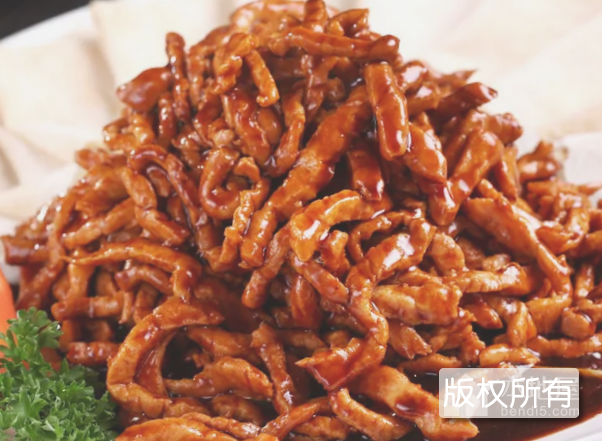 京酱肉丝