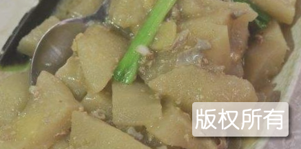 柚皮啫鱼肠