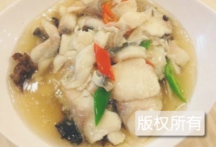 糟熘鱼片