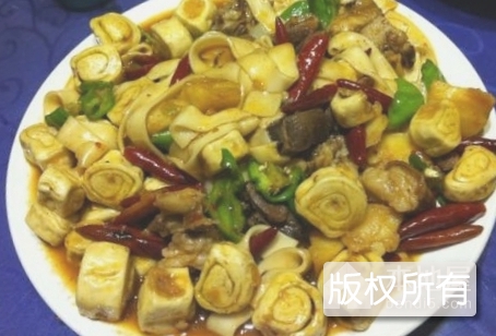 羊肉垫卷子