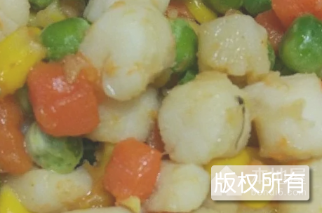 五彩鲜贝