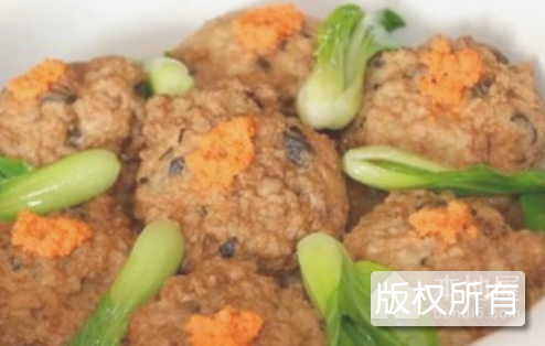 清炖蟹肉狮子头