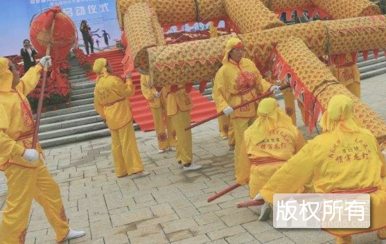 摆字龙灯