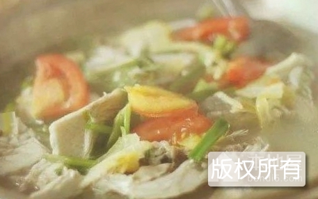 羊栏酸鱼汤