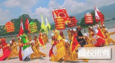 封开五马巡城舞