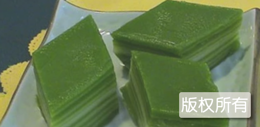 椰汁板兰糕