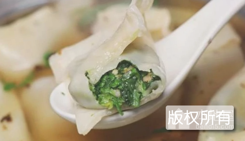 荠菜肉馄饨