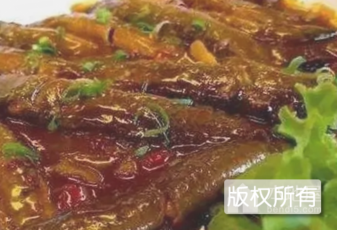 酱焖泥鳅鱼