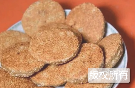 恩阳提糖麻饼