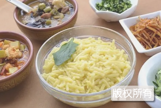 豆面抿圪饾