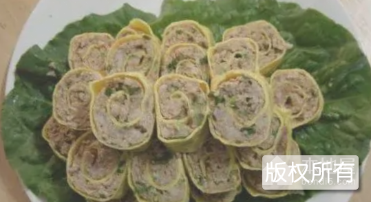 鳝鱼鸡蛋卷