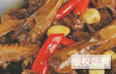 干锅鲜栗鸭