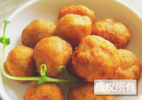 油炸藕丸
