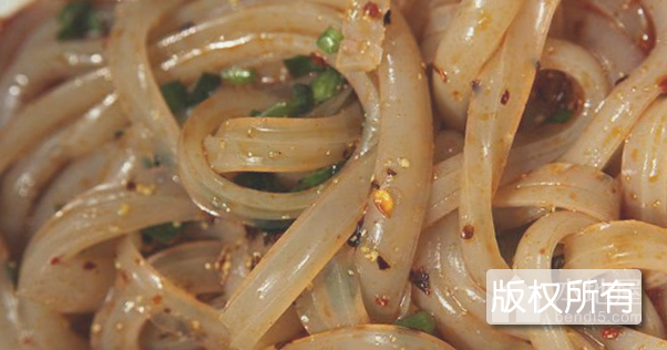 扁豆面凉粉