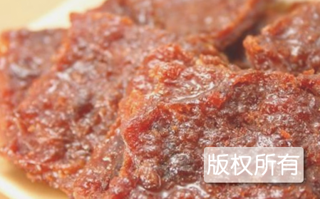 枫叶肉干