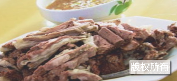 传统食品手扒肉
