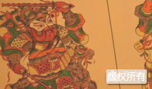 新会司前木版年画