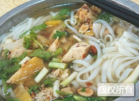 鸡肉线粉