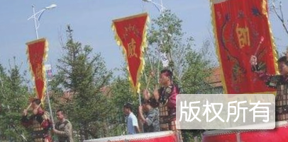 锣鼓标旗队
