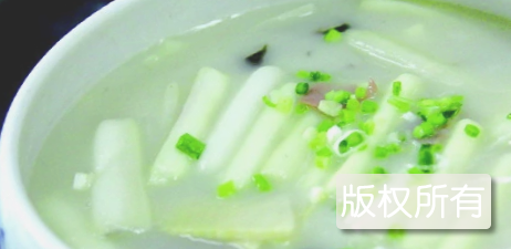 奶油蒲菜