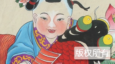 高密扑灰年画