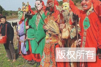 傩戏“杠菩萨”