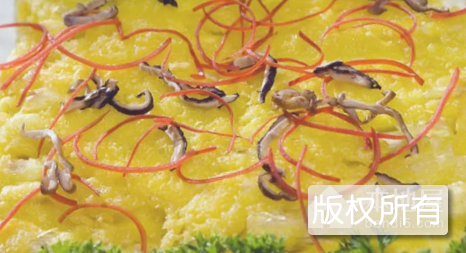 锅塌蒲菜